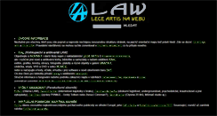 Desktop Screenshot of lege.cz