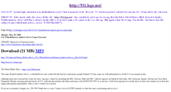 Desktop Screenshot of 911.lege.net