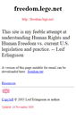 Mobile Screenshot of freedom.lege.net
