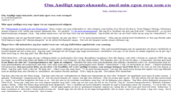 Desktop Screenshot of andligt.lege.net
