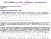 Tablet Screenshot of andligt.lege.net